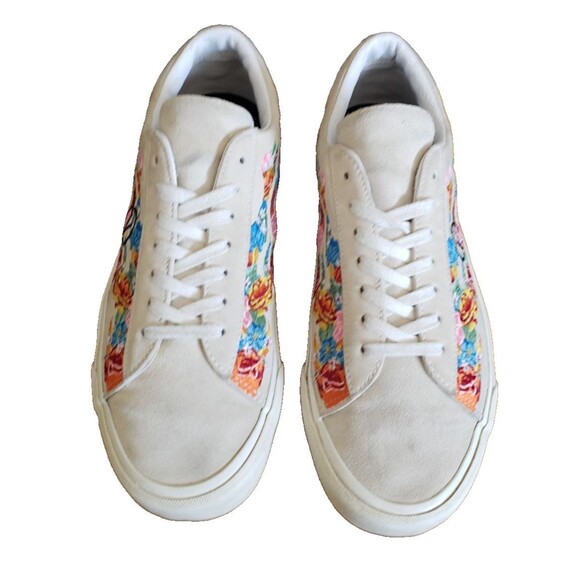 Vans Sid Dx Anaheim Factory Flower Flame True White Men’s Size 10.5 WOM Sz 12 - Picture 3 of 11